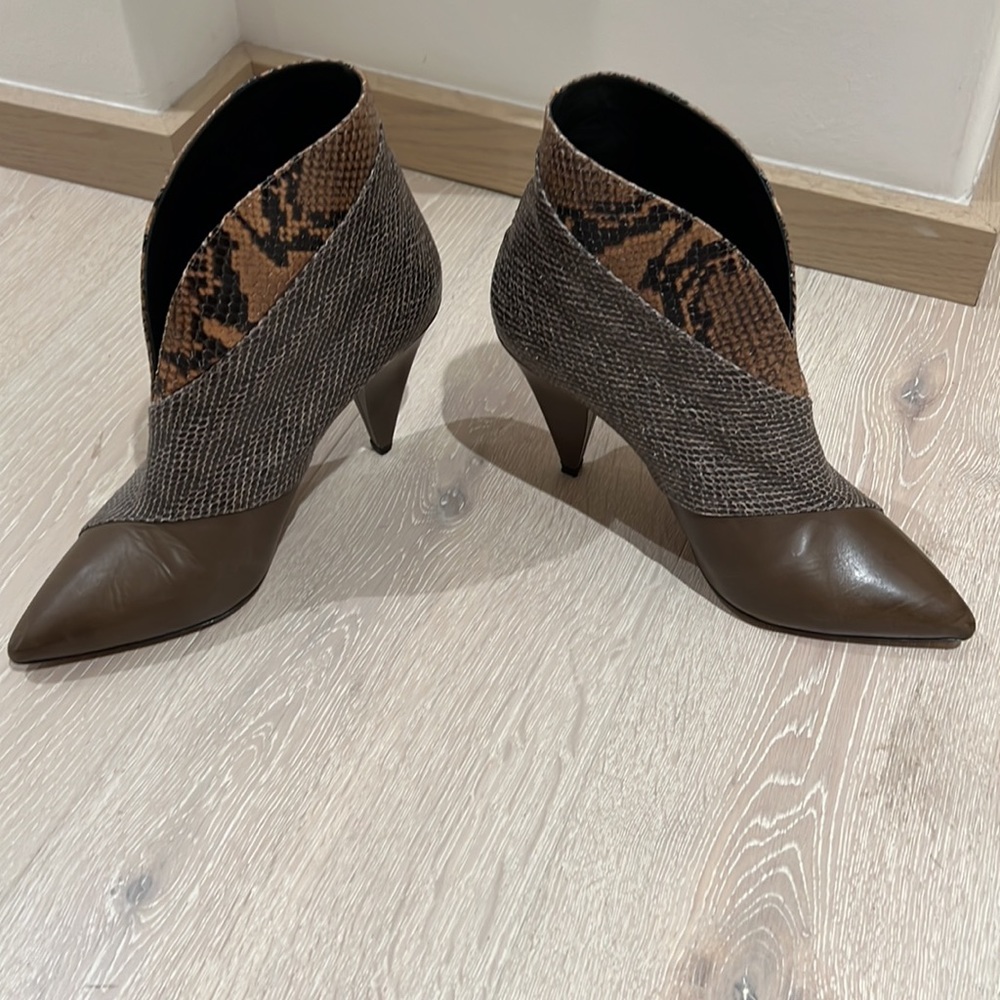 Isabel Marant Archenn Snake Python Print Patchwor… - image 8